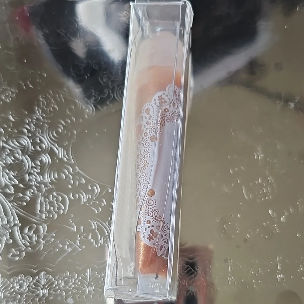New Tutti Dolci Cinnamon Frosting Lip Gloss - Shimmering Gold - Discontinued